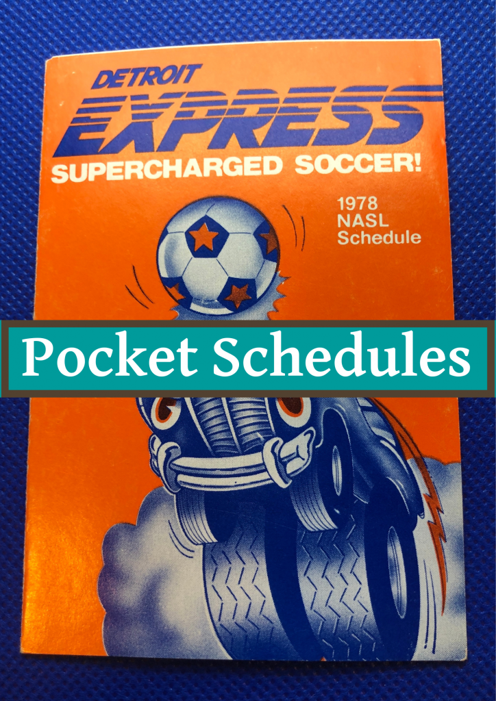 Soccer Pocket Schedules